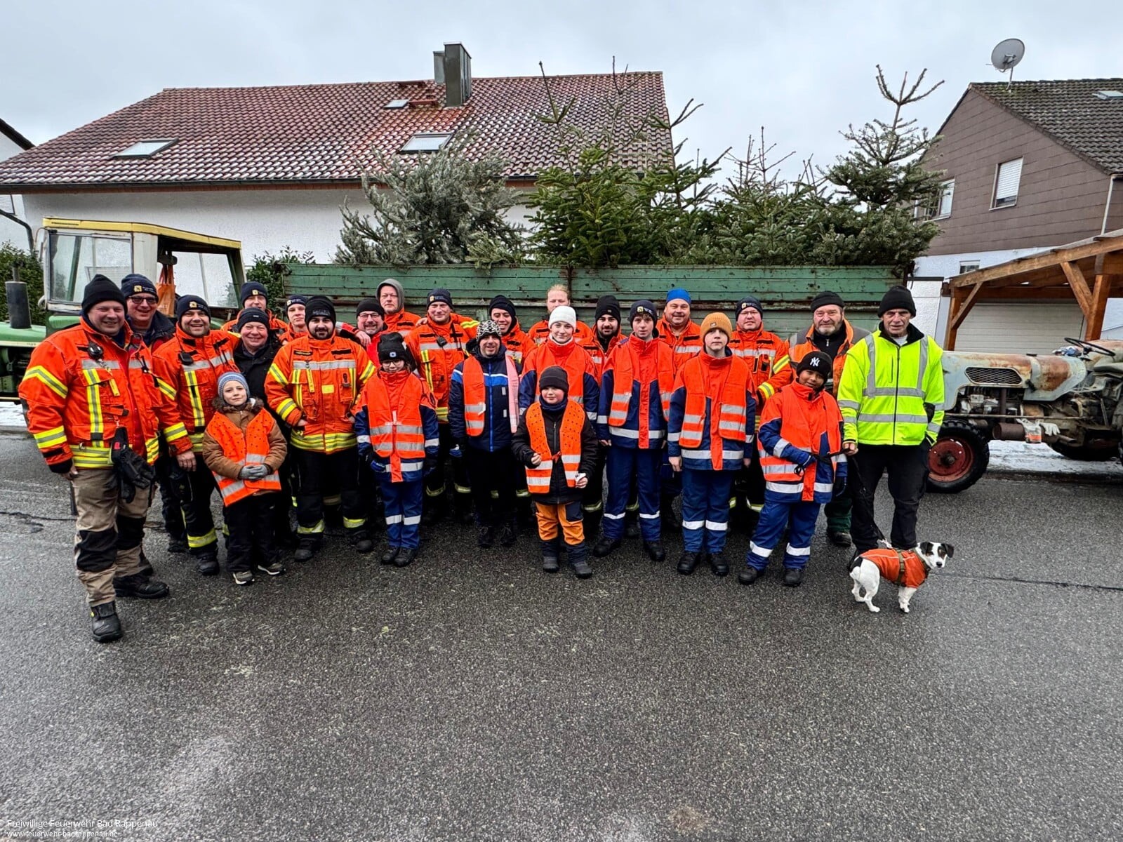Erfolgreiche Christbaumsammlung in Bad Rappenau