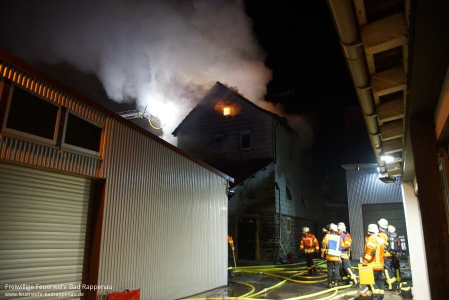 Gebäudebrand Obergimpern