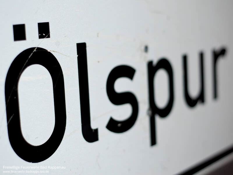 Ölspur in und um Bonfeld