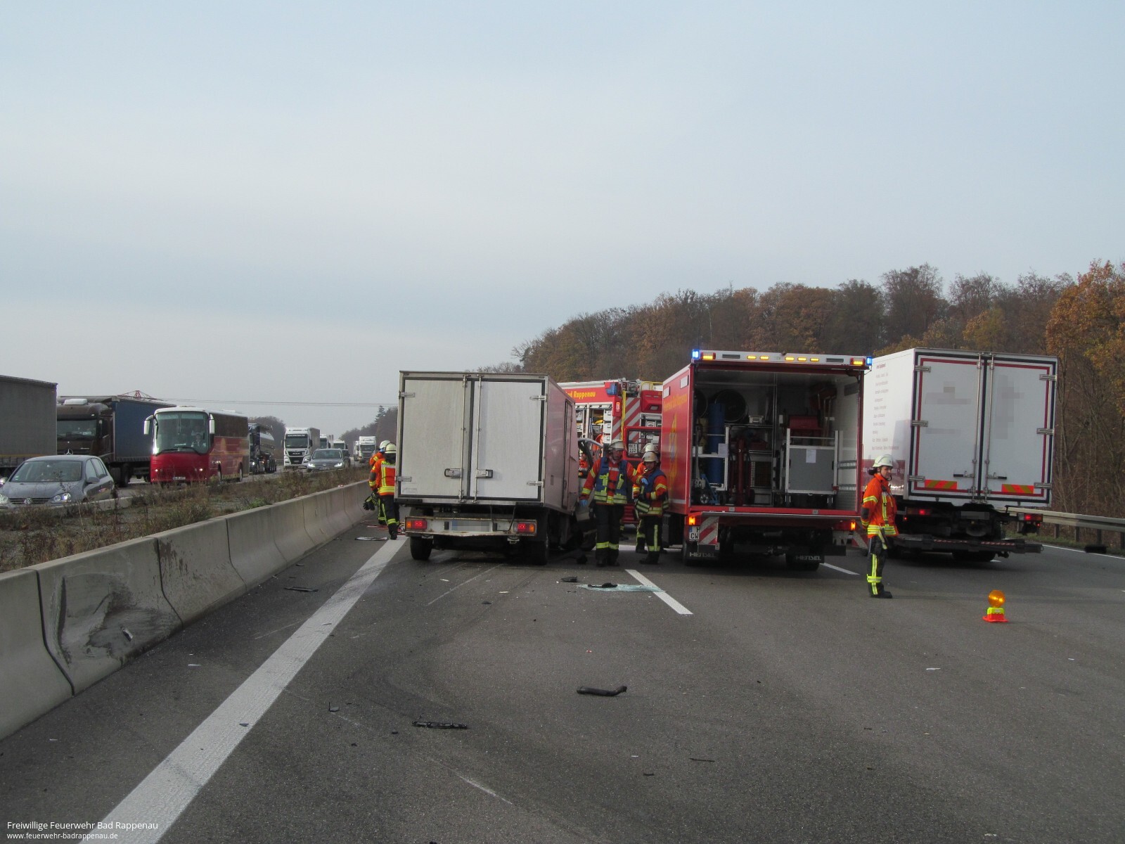 Tödlicher Verkehrsunfall A6