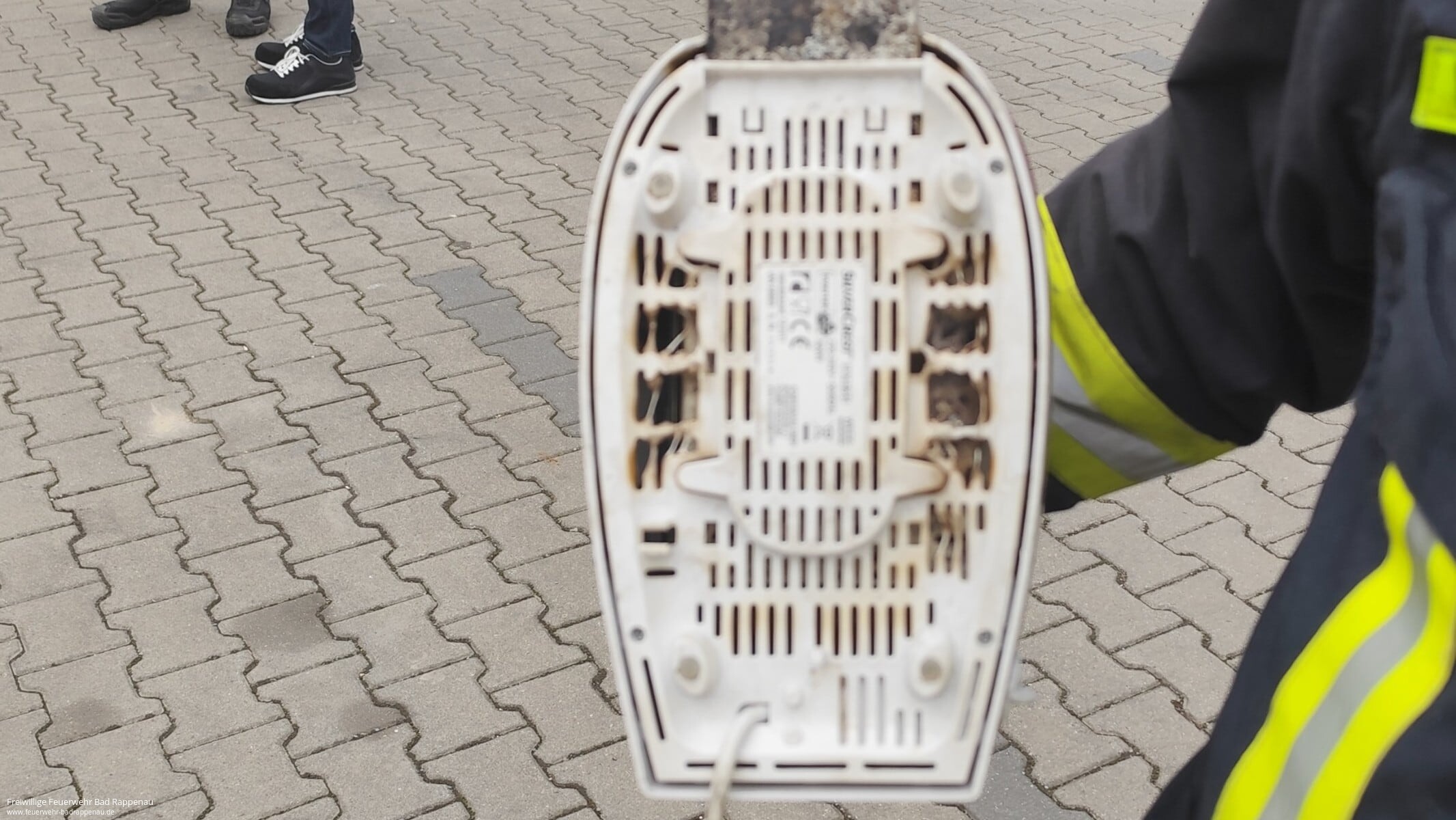 Toaster als Ursache