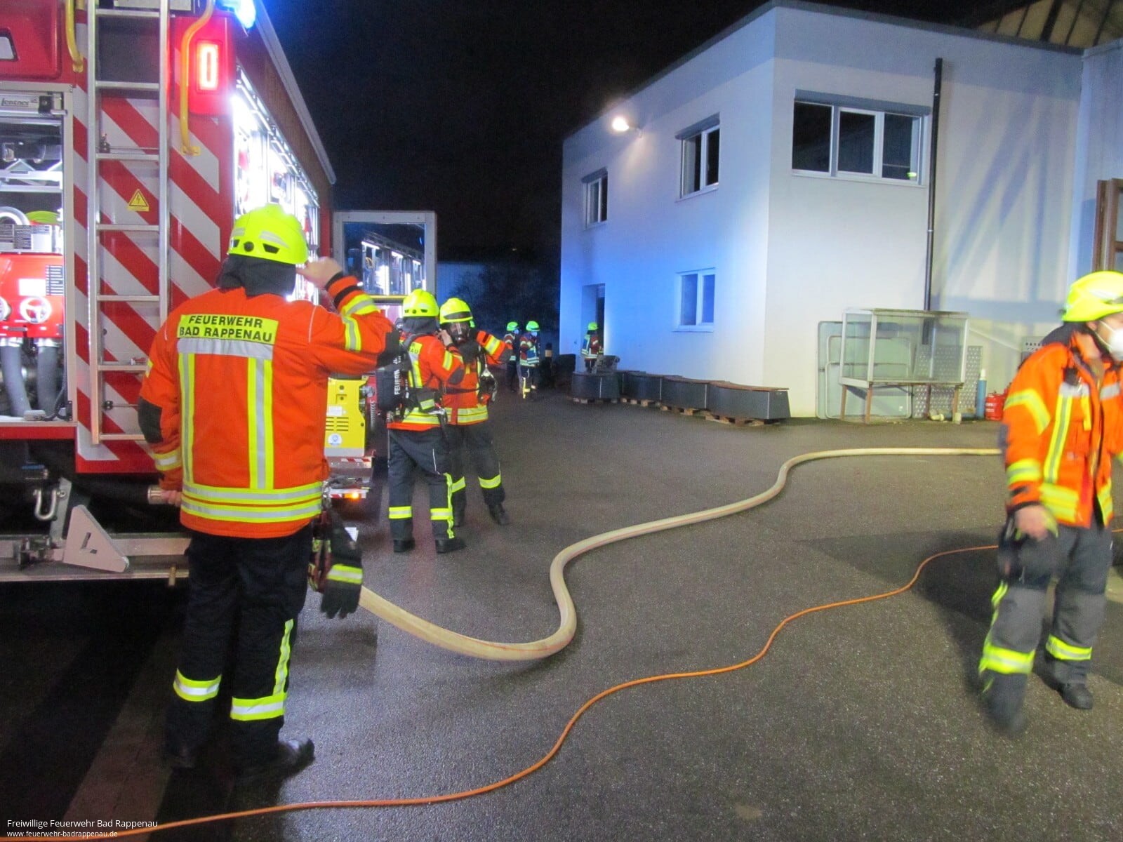 Rauchentwicklung im städtischen Bauhof