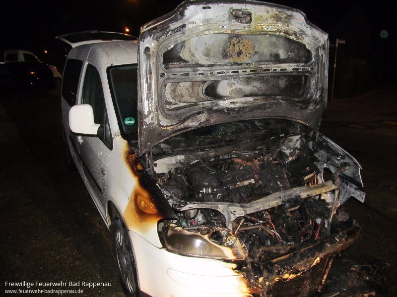 PKW-Brand in Bad Rappenau