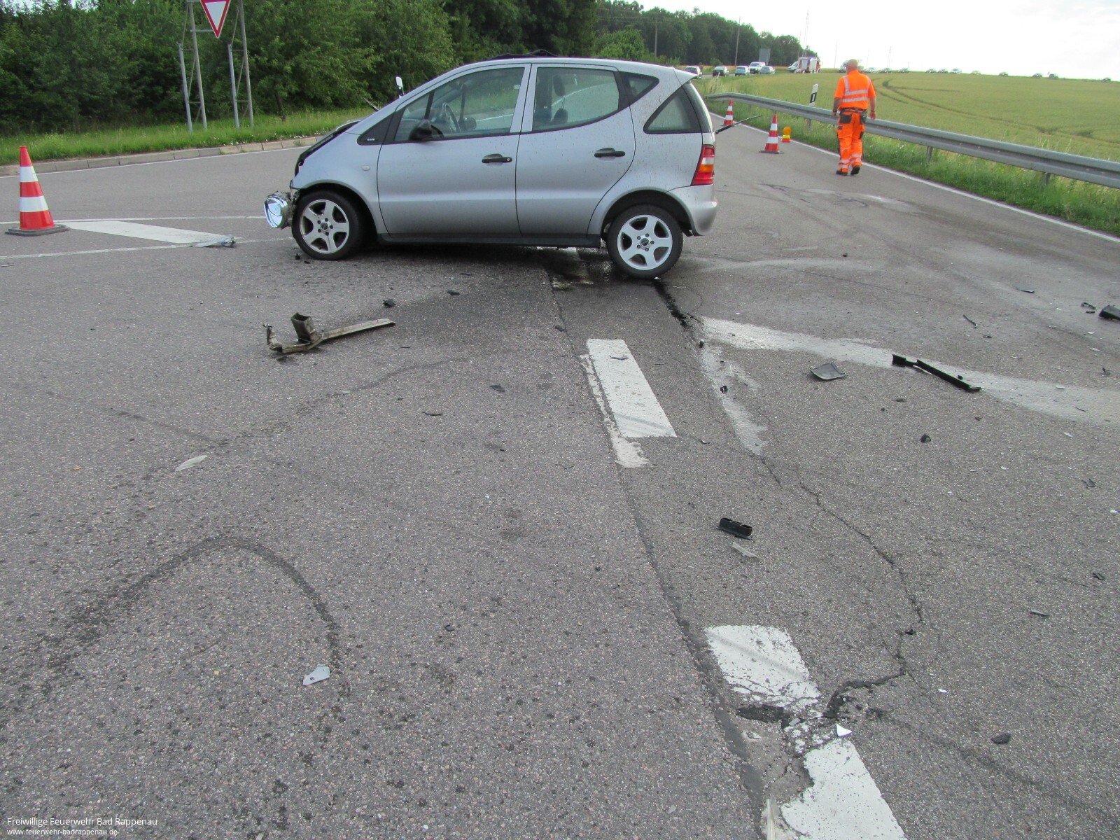 Verkehrsunfall PKW Siegelsbach