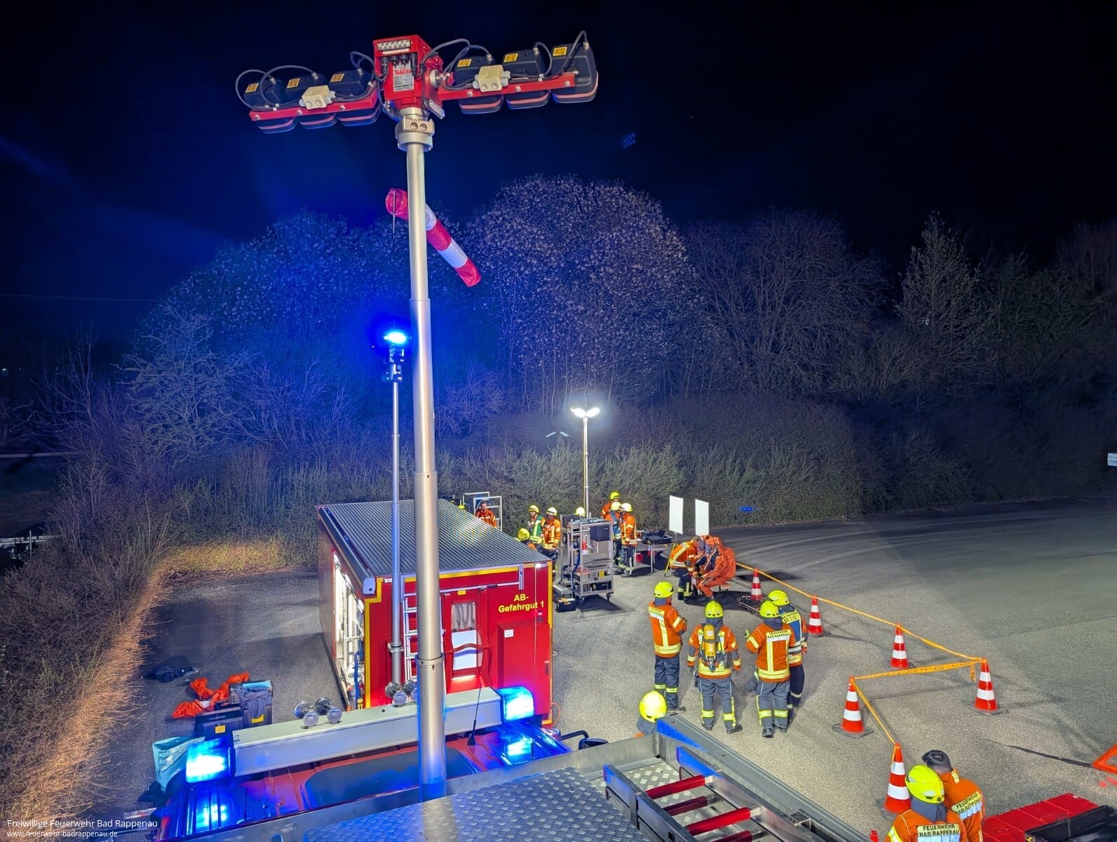Gefahrguteinsatz in Bad Friedrichshall