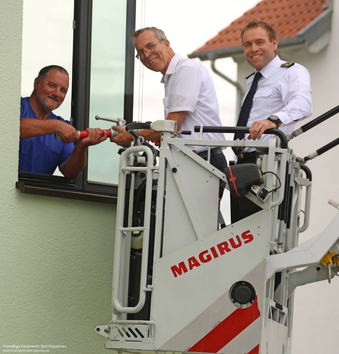 Spritzenübergabe bei der Feuerwehr Bad Rappenau