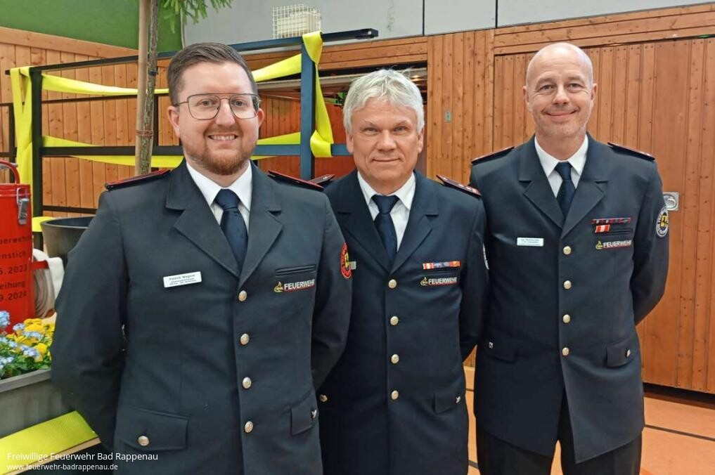 Generationenwechsel bei der Feuerwehrabteilung Wollenberg