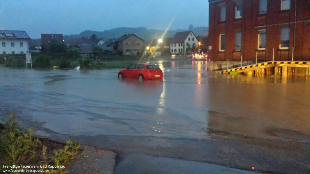 Unwettereinsätze in Gundelsheim