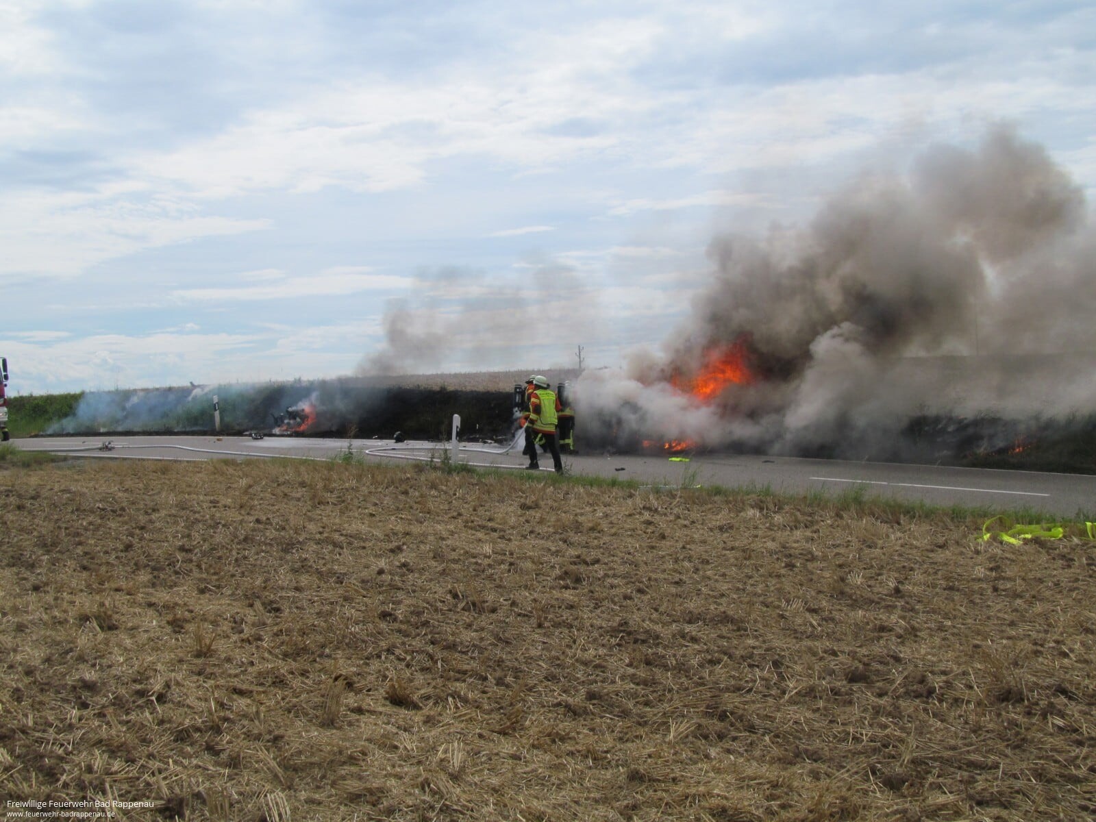 Tödlicher Verkehrsunfall zwischen Babstadt und Treschklingen