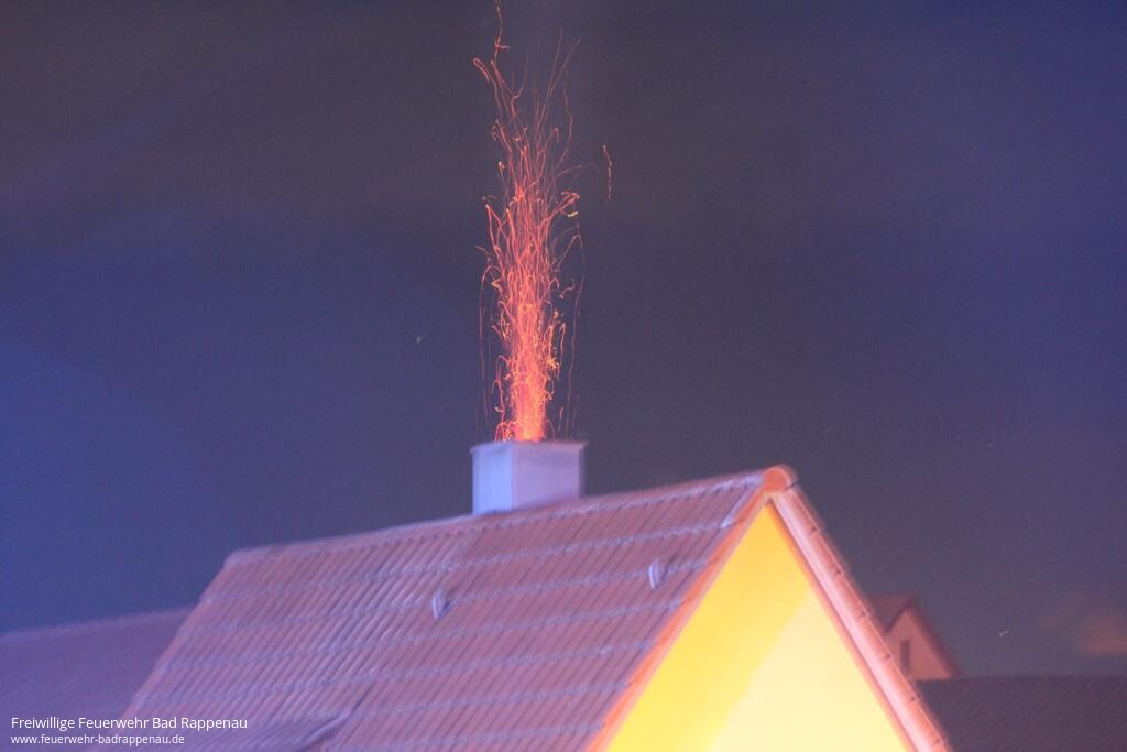 Kaminbrand in der "Heiligen Nacht"