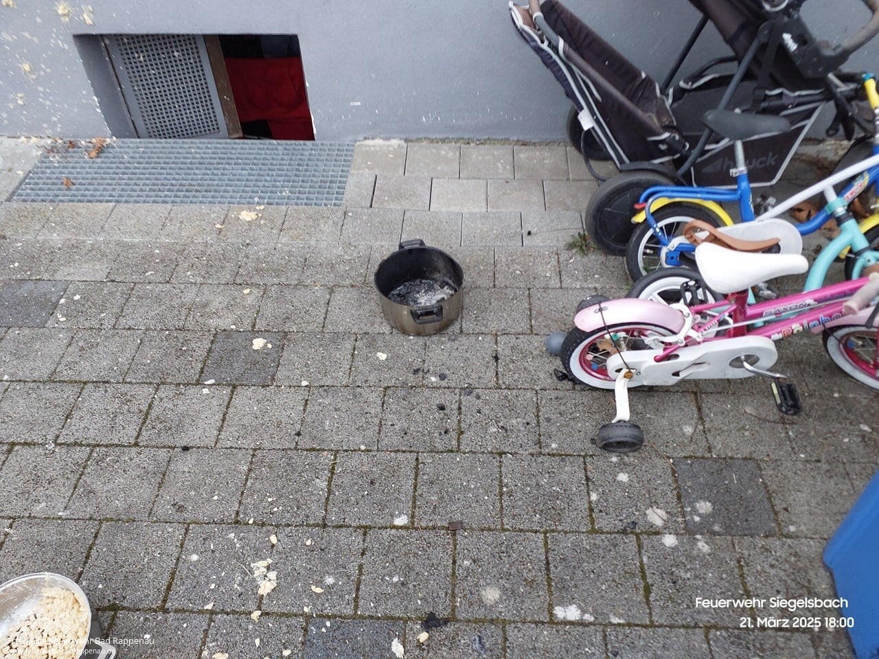 Haushaltsrauchmelder ausgelöst