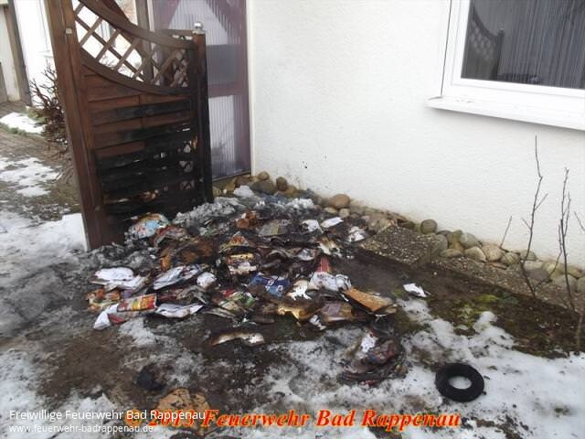 Wohnhausbrand Blumenstraße…