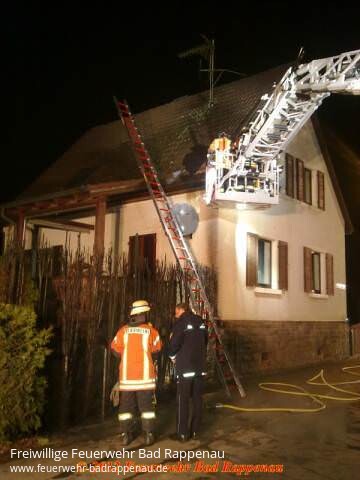 Dachstuhlbrand verhindert