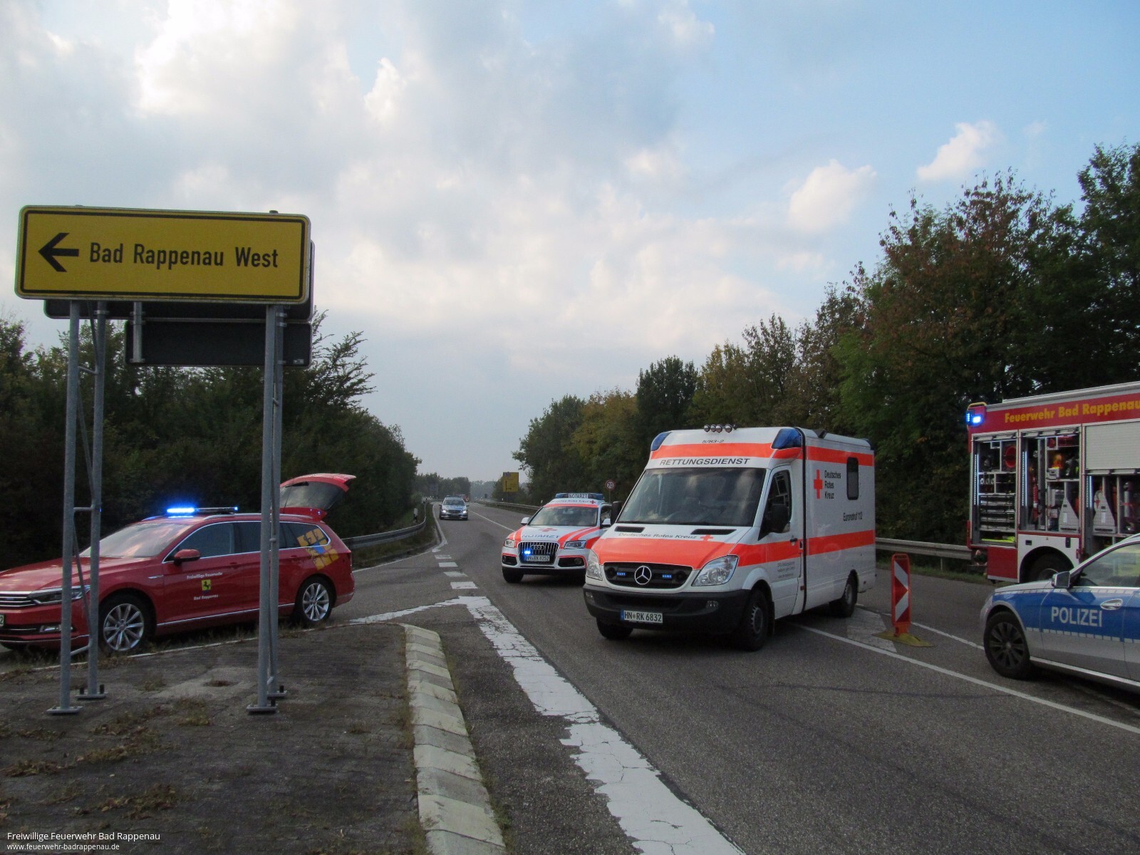 Schwerer Verkehrsunfall mit tödlichem Ausgang