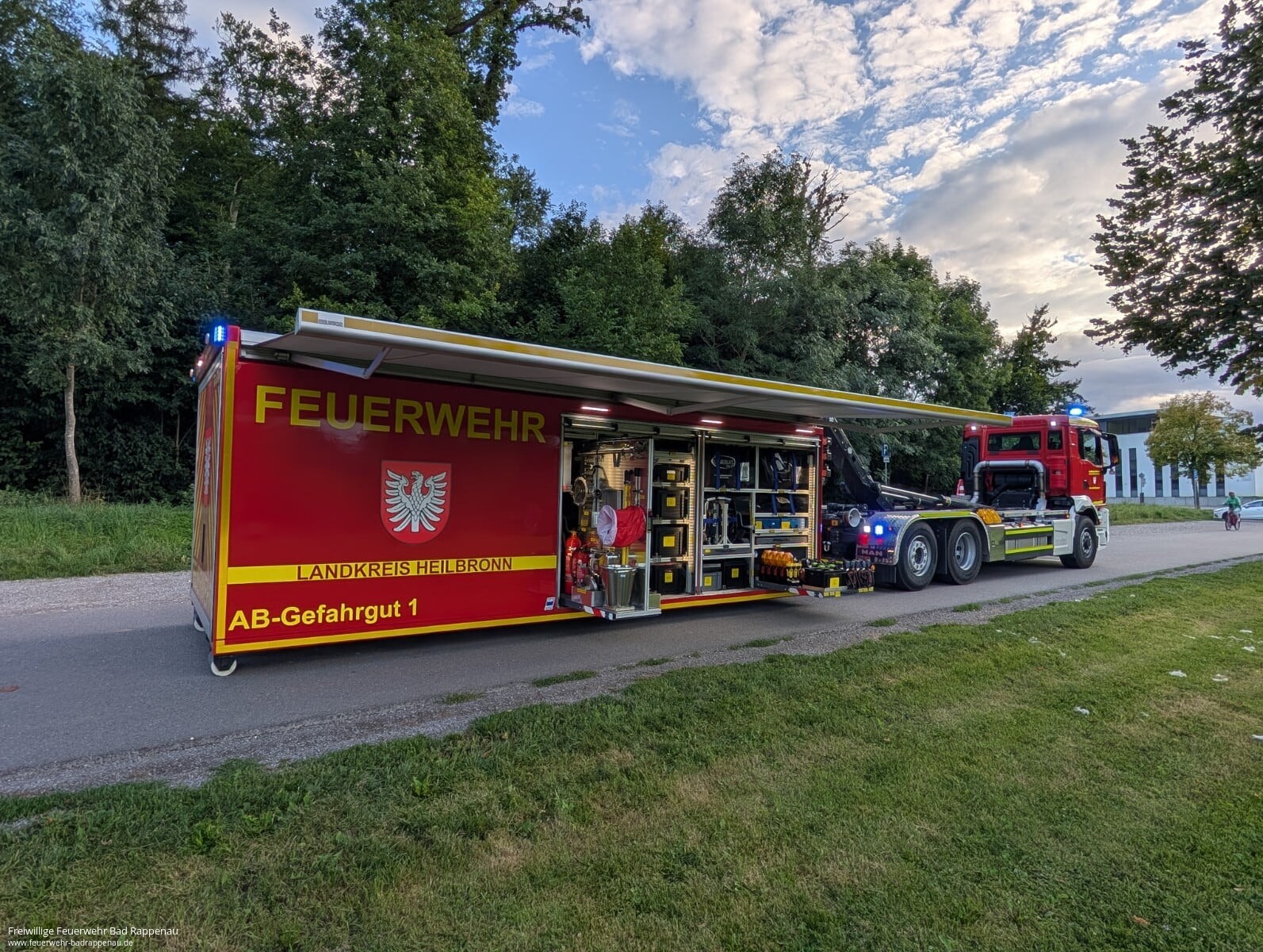 Gefahrstoffzug-Alarm in Schwaigern-Stetten