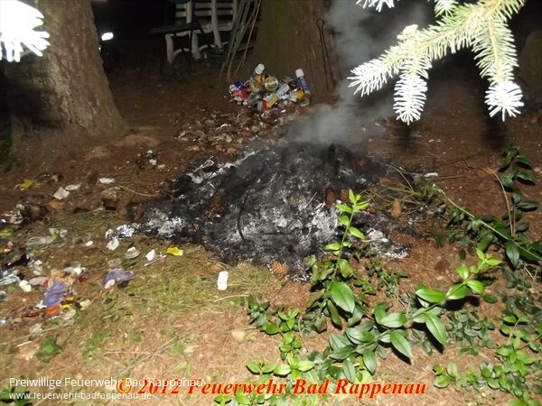Kleinbrand im Ahornweg