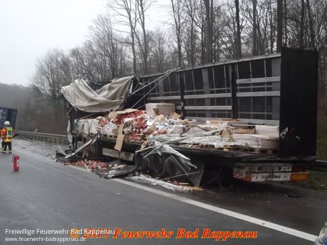 LKW-Unfall auf der A6