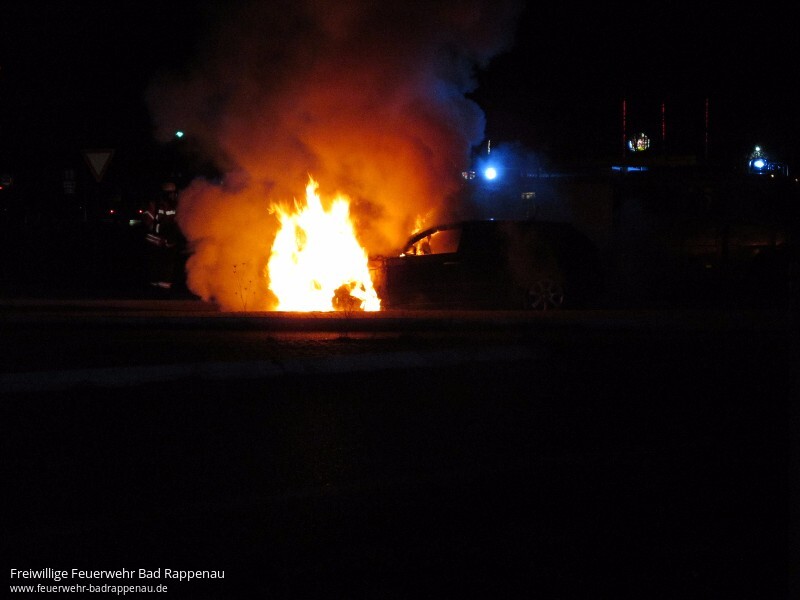 PKW Brand in Fürfeld