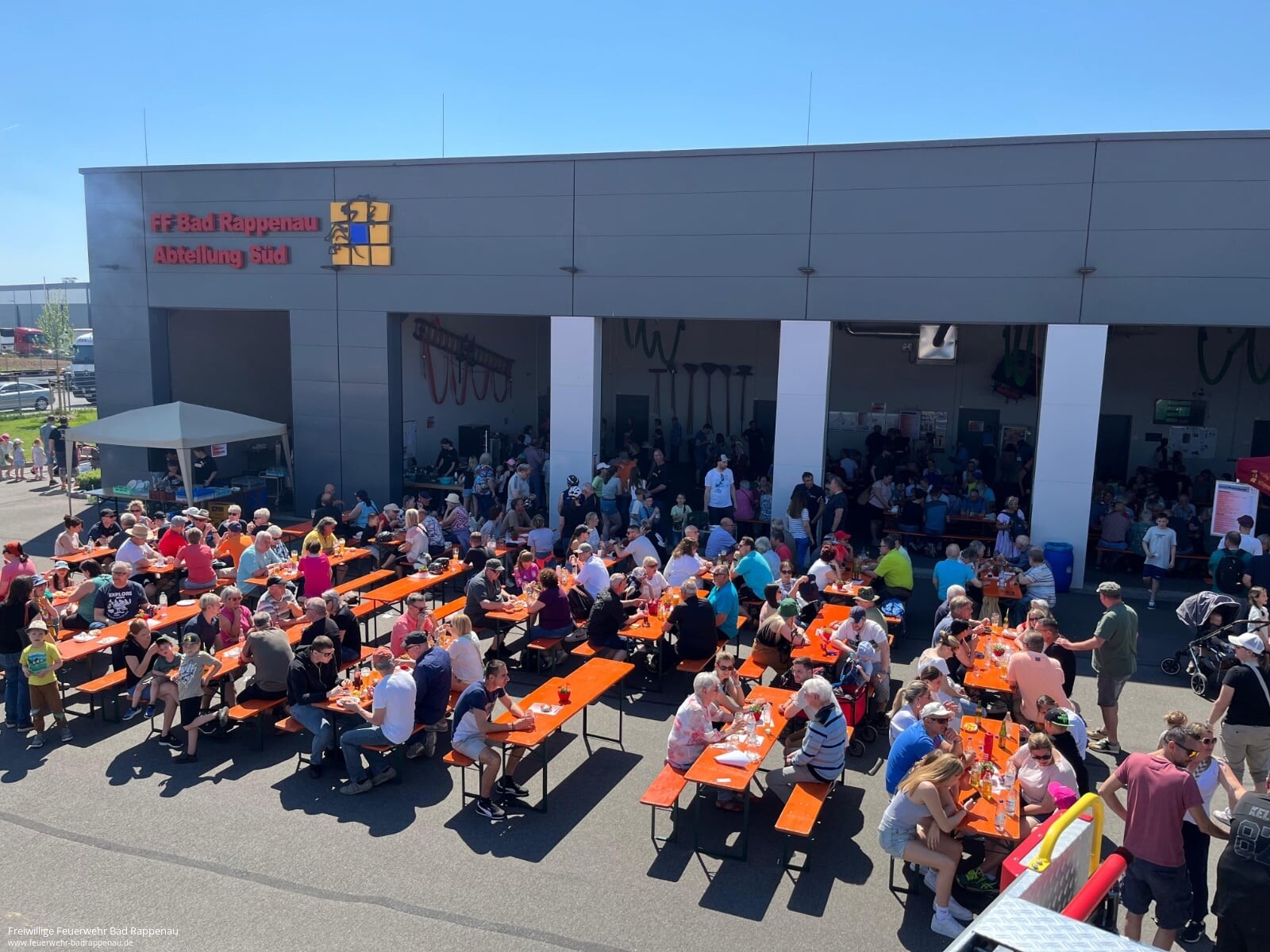 Gelungenes Grillfest am 1. Mai bei der Feuerwehr Bad Rappenau Abteilung Süd