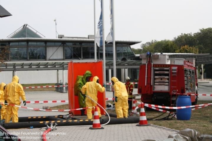 Gefahrguteinsatz im Bad Friedrichshaller Gymnasium